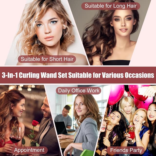 Thumbnail 6 de ORCLEENA Curling Wand 3-in-1 32mm