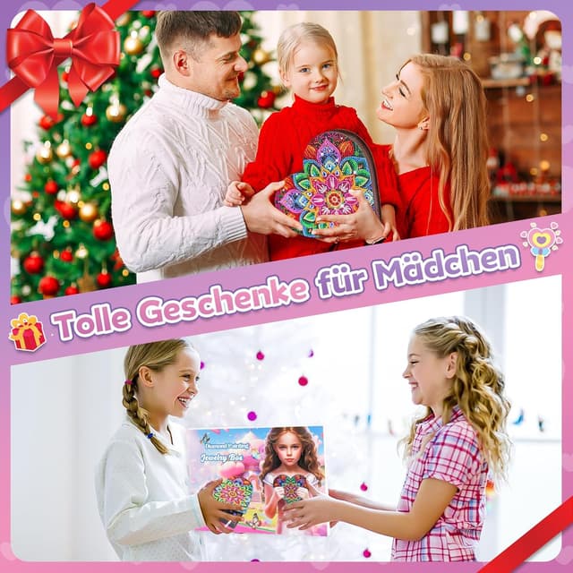 Thumbnail 4 de Bastelset Diamond Painting Schmuckkästchen für Mädchen 🎨