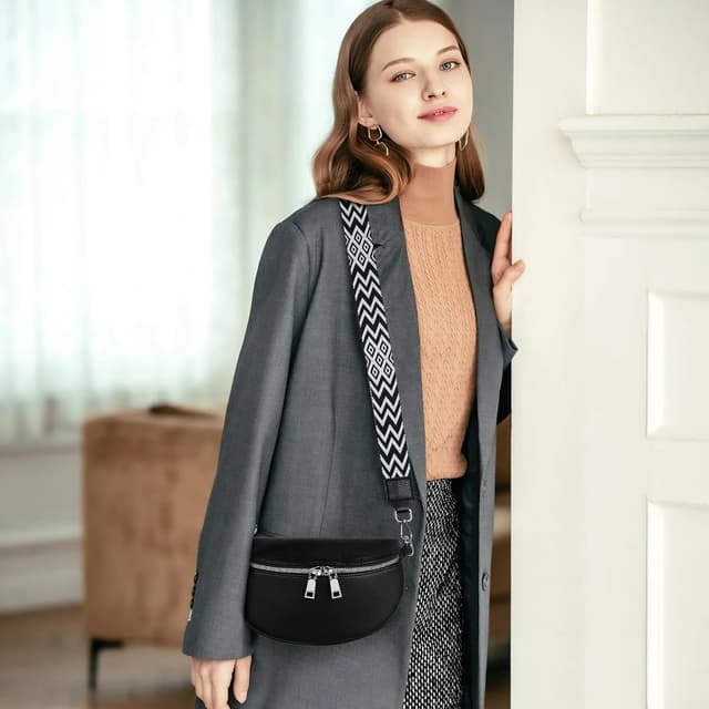 Detalle 2 de TANTOMI sac banane vegan femme 24 x 15 x 8