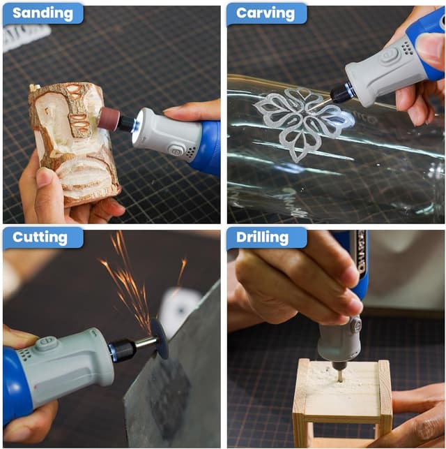 Thumbnail 6 de HARDELL 8V Cordless Rotary Tool ⚙