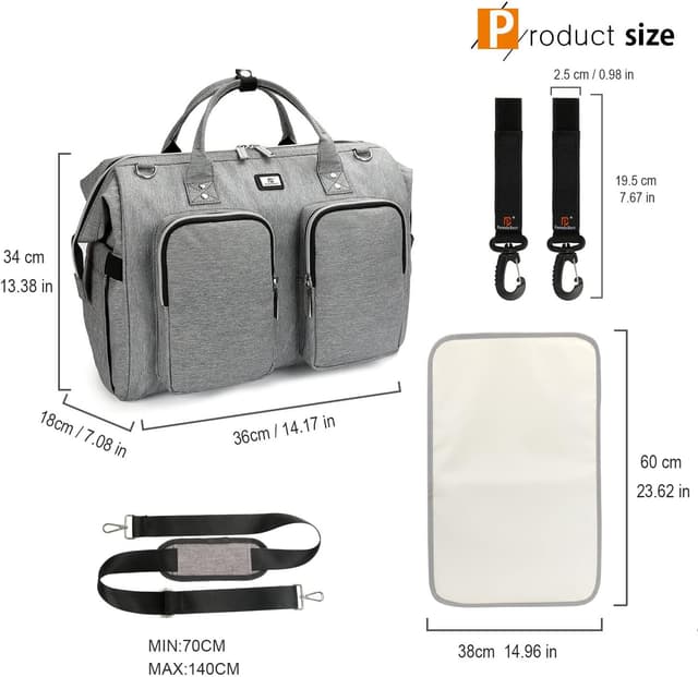 Thumbnail 5 de Borsa Fasciatoio Grande Capacità 36 cm