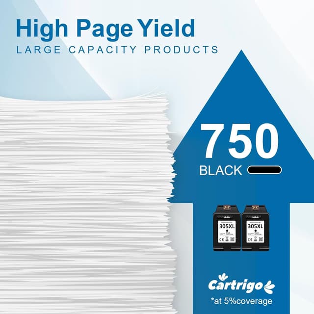 Detalle de 305XL Druckerpatronen 750 Seiten 🖨