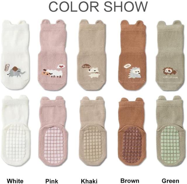 Detalle 2 de Exemaba grip socks, 5 pairs for toddlers