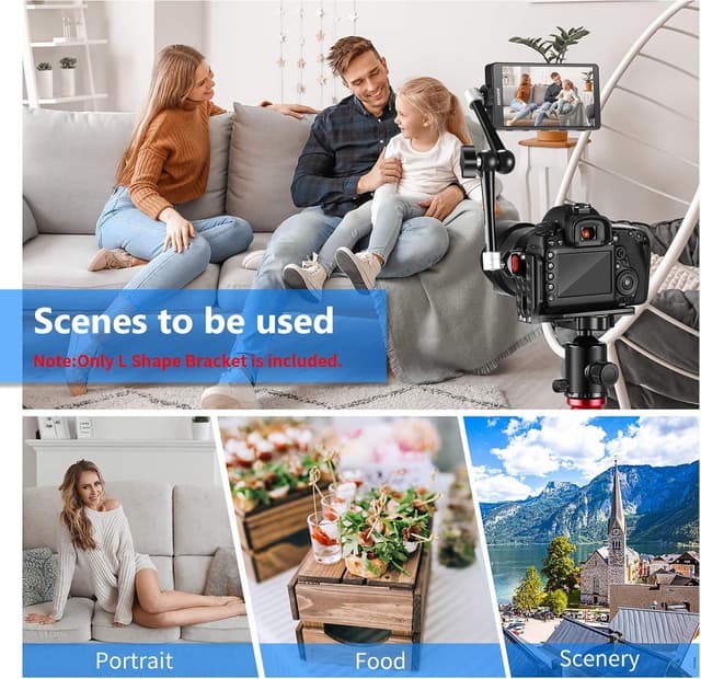 Detalle 1 de NEEWER L a QR verticale 1/4 compatto