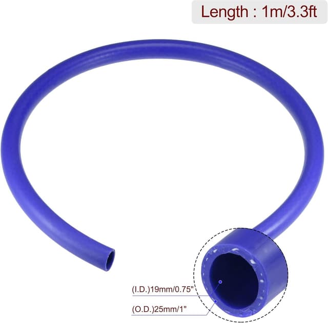 Detalle 2 de TA-VIGOR Silicone Heater Hose 19mm ID, 1m length