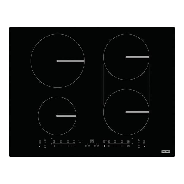 Detalle de Franke 1080606108 placa inducción 4 zonas 4️⃣