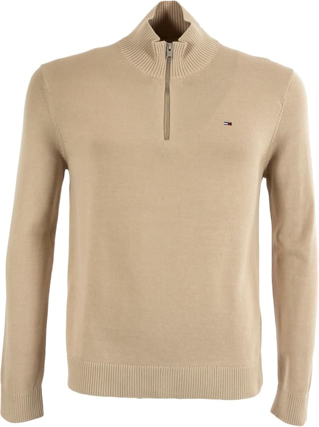 Detalle de Pullover Tommy Jeans con zip light uomo