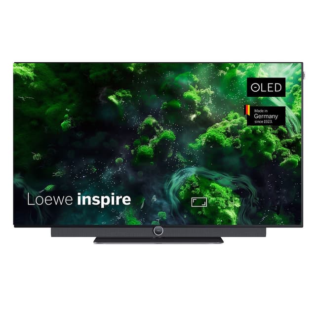 Detalle de Loewe Inspire DR 55SET TV OLED 55" (139 cm) con Smart TV, Wi‑Fi y barra de sonido 80W, reacondicionado Grado D