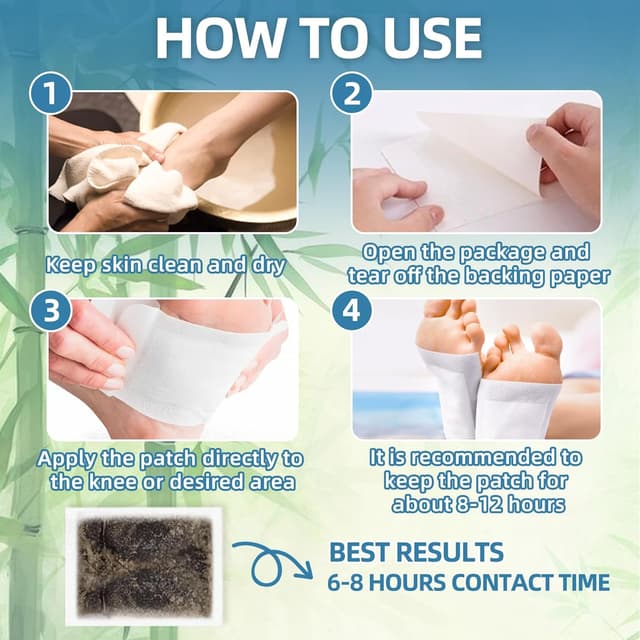 Thumbnail 5 de Detox Foot Patches 30pcs