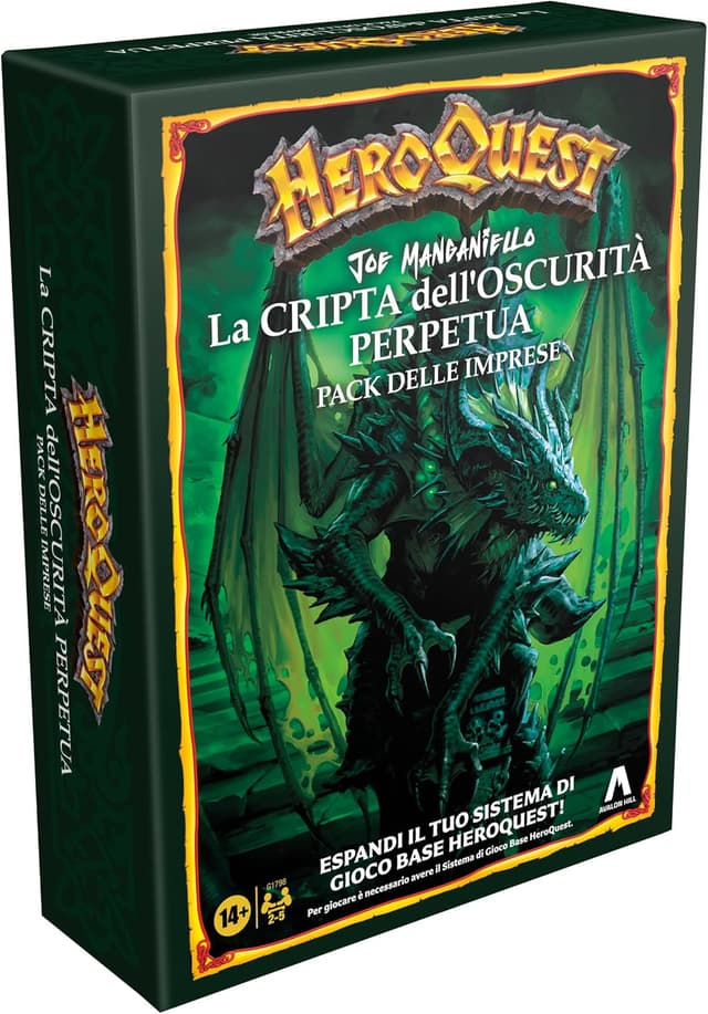 Thumbnail 6 de HeroQuest Crypt of Perpetual Darkness: espansione premium con imprese, carte speciali e miniatura del drago