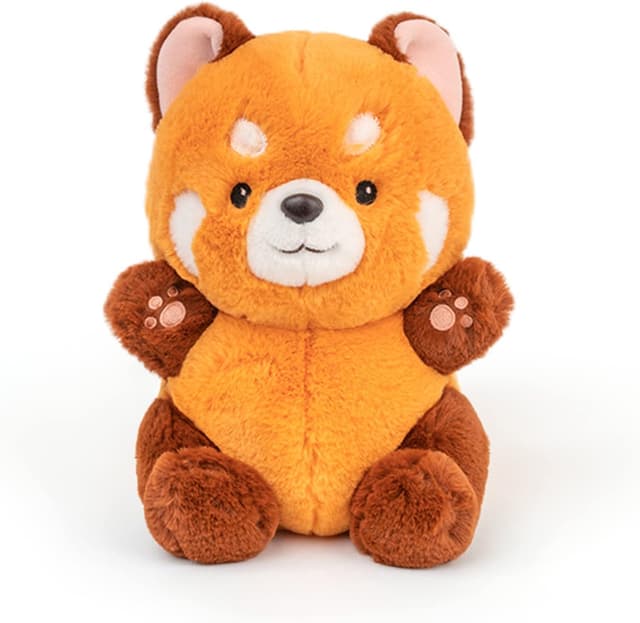 Thumbnail 6 de Red panda plush 9 inch stuffed toy