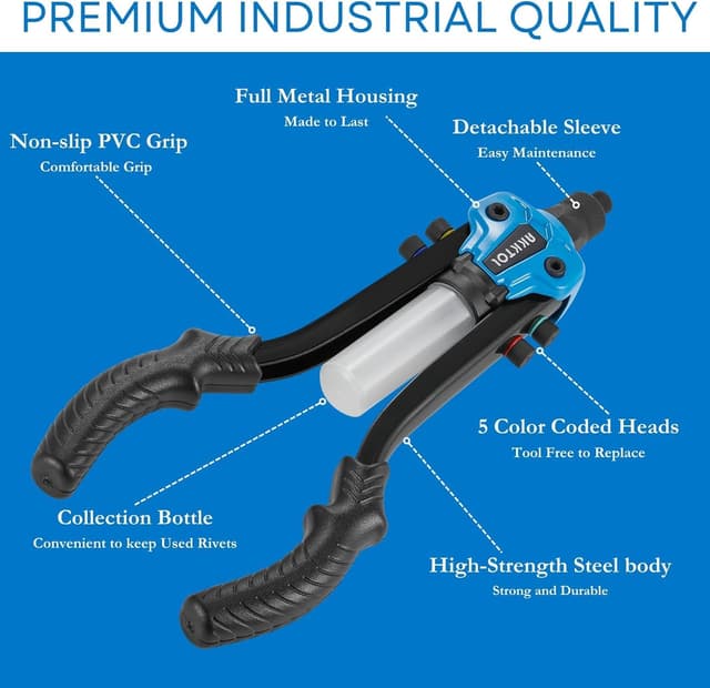 Thumbnail 5 de AKKTOL Nietenzange Blindnietzange 6,4 mm đ