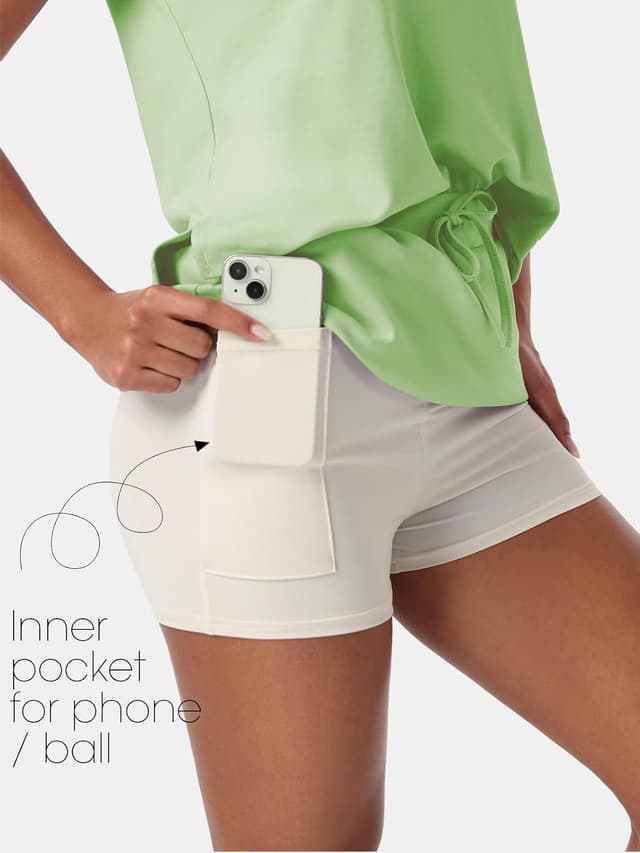 Detalle 1 de EXLURA tennis skorts set 2 piece