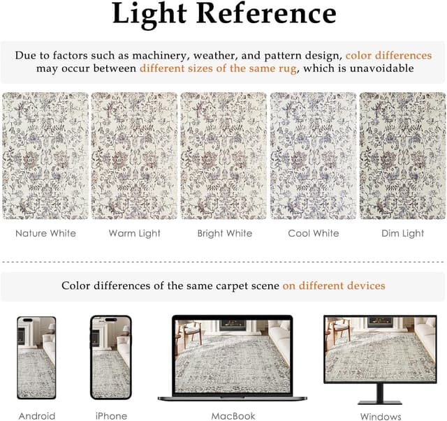 Detalle 2 de HUGEAR vintage area rug 300x400cm