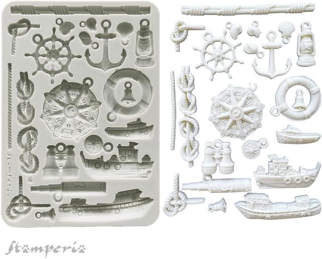 Detalle 2 de Stamperia Silicon Mould A5 für Scrapbooking