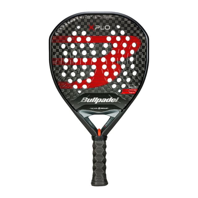 Detalle de Bullpadel Xplo 25 pala pádel 2024, balance alto