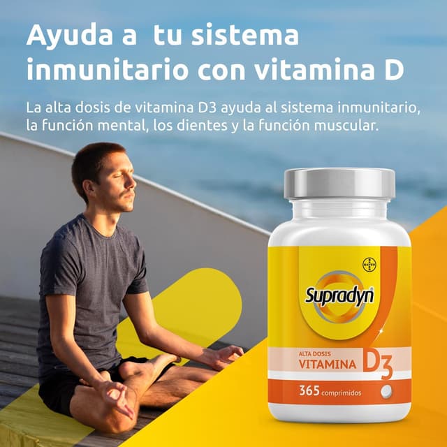 Thumbnail 1 de Supradyn Vitamina D 2000 IU 🌞 - Apoyo Inmunitario y Óseo