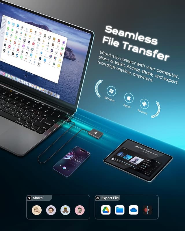 Thumbnail 5 de Sbwwas 128G Voice Recorder 70H 🎙