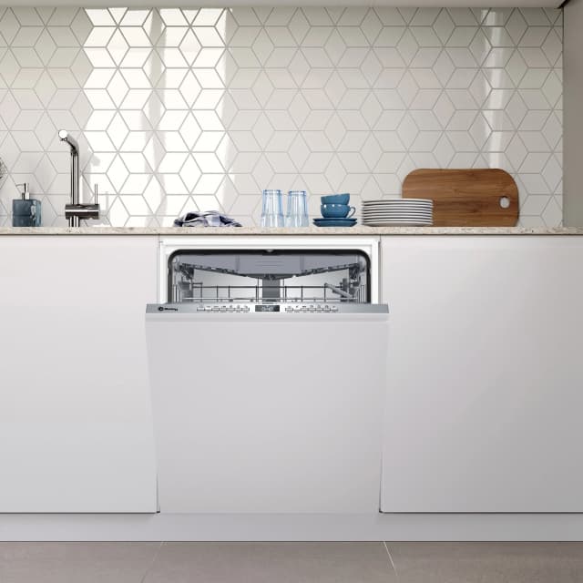 Detalle de Balay 3VF6330SA lavavajillas integrable de 60 cm (14 servicios) reacondicionado Grado B