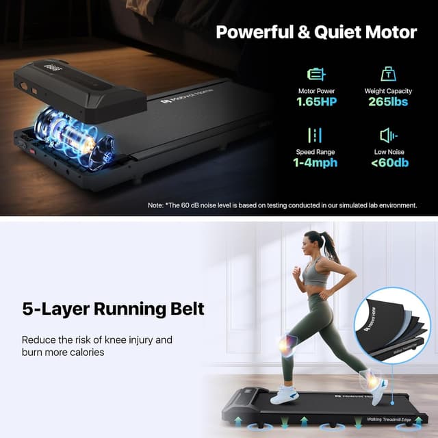 Detalle 2 de Mobvoi Walking-Pad 2-in-1 bis 6 km/h