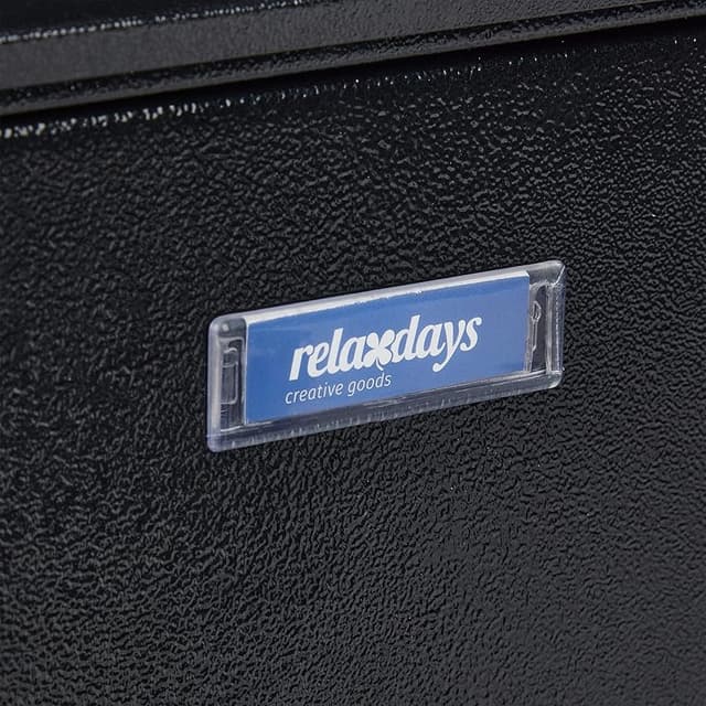 Thumbnail 6 de Relaxdays Buzón Pared Vertical negro 26,5×19×6,5 cm