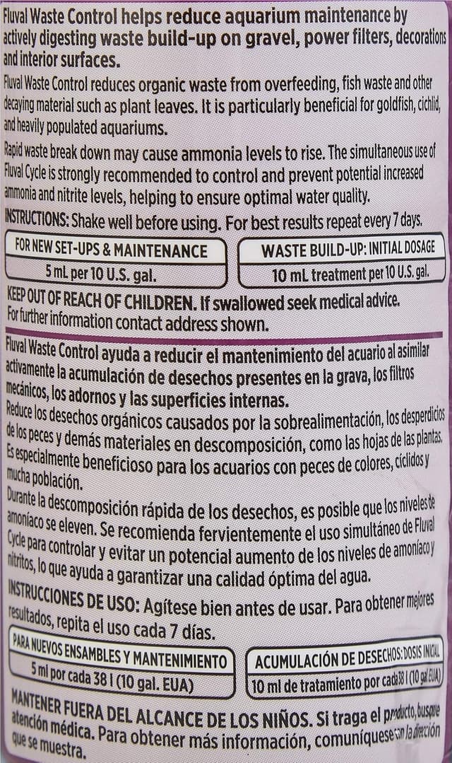 Thumbnail 3 de Fluval Limpiador Waste Control 250 ml 🐠