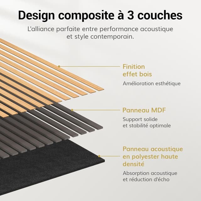 Detalle de TONOR panneaux acoustiques 120 x 60
