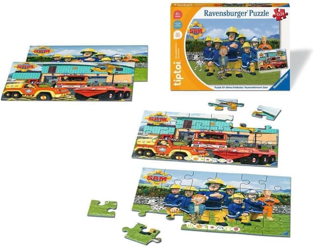 Thumbnail 1 de Ravensburger tiptoi Puzzle Sam le pompier 4 ans 🧩
