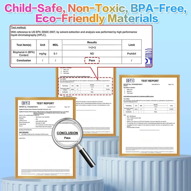 Detalle de QUASON Kids Instant Camera Paper 18 rolls