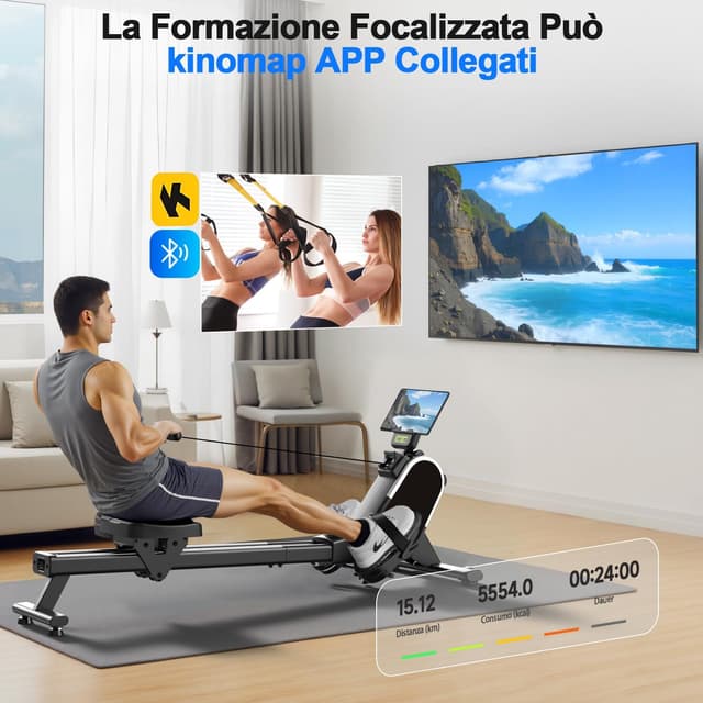 Thumbnail 2 de CHAOKE Vogatore Magnetico 160 kg 🏋