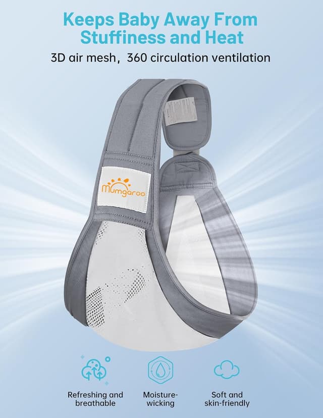Thumbnail 1 de Mumgaroo Fular portabebés 15 kg