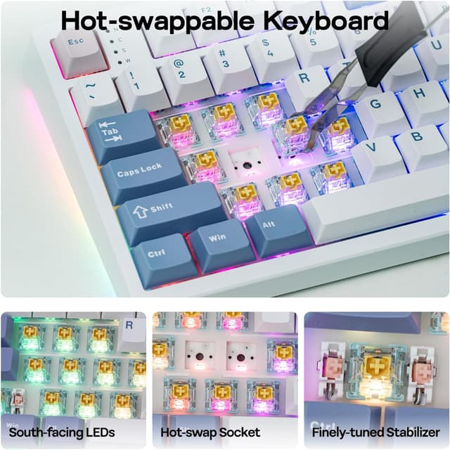 Thumbnail 6 de EPOMAKER TH108 PRO 10000mAh wireless mechanical keyboard ⌨