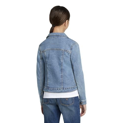 Detalle 2 de Levi's Stretch Trucker Jacket Niñas Azul 💙, 5 años