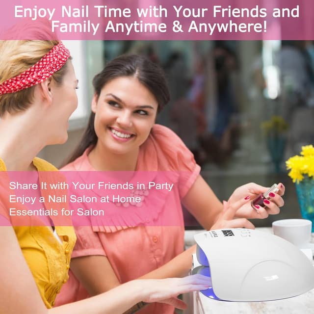 Thumbnail 6 de NAILGIRLS 150W lampada UV per unghie con sensore e 4 timer 💅