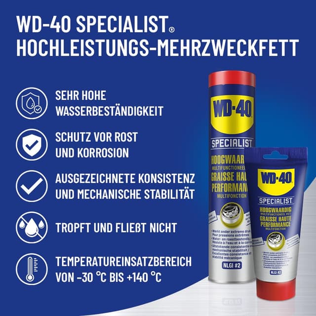 Thumbnail 1 de WD-40 Specialist Hochleistungs-Mehrzweckfett 400 g