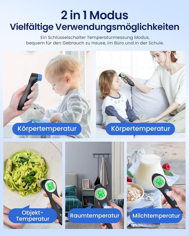 Thumbnail 4 de Fieberthermometer Infrarot Stirnthermometer