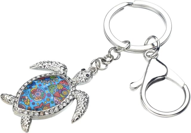 Detalle 2 de DUOWEI Porte-clé Tortue de Mer Émail