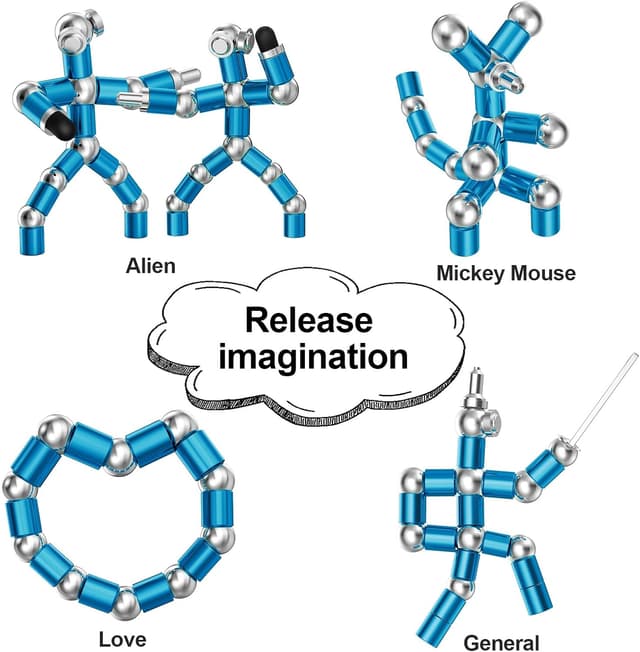 Detalle 2 de OSDUE Bolígrafo magnético 60 piezas 🖊