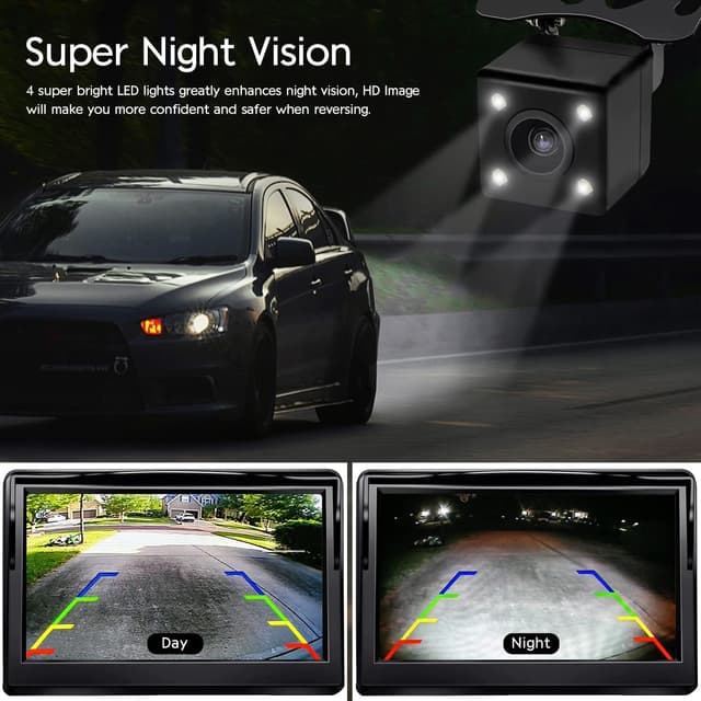 Thumbnail 2 de Kairiyard Backup Camera with 5-inch Monitor
