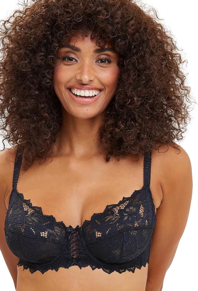 Detalle 2 de Sans Complexe Arum Soutien-Gorge emboîtant en dentelle avec armatures Classique Uni