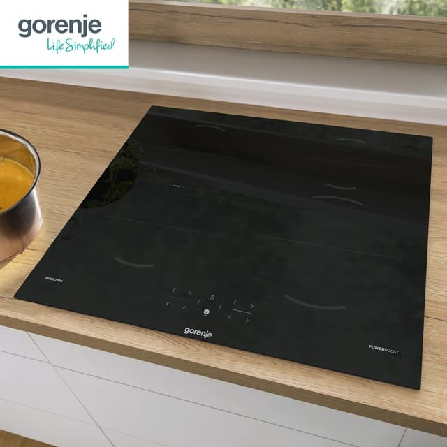 Detalle de Gorenje GI621FMC Induktionskochfeld mit BridgeZone, TouchControl und PowerBoost