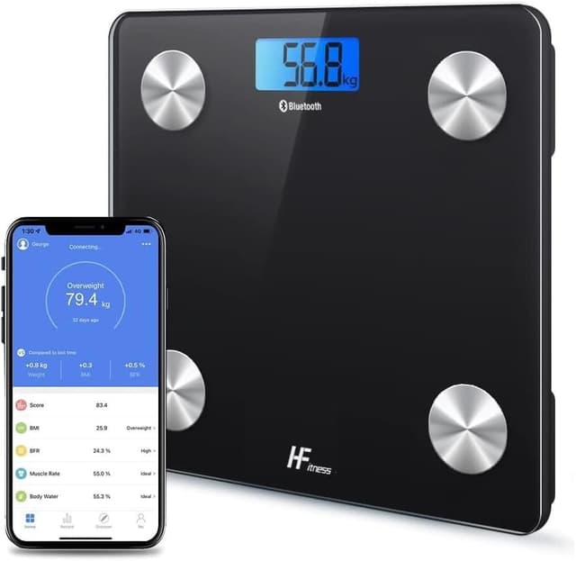 Detalle de HomeFashion smart scale with 28cm platform