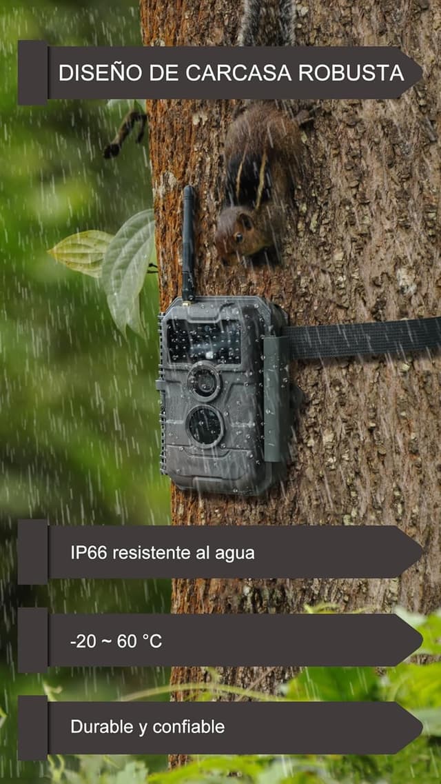 Thumbnail 6 de GardePro E6P MAX Cámara de caza 8000mAh