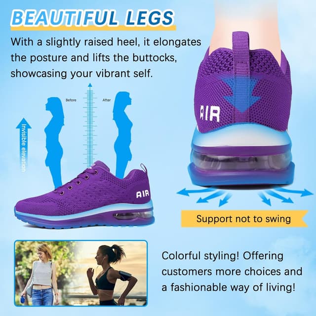 Detalle 2 de ziitop Running Shoes Air Cushion