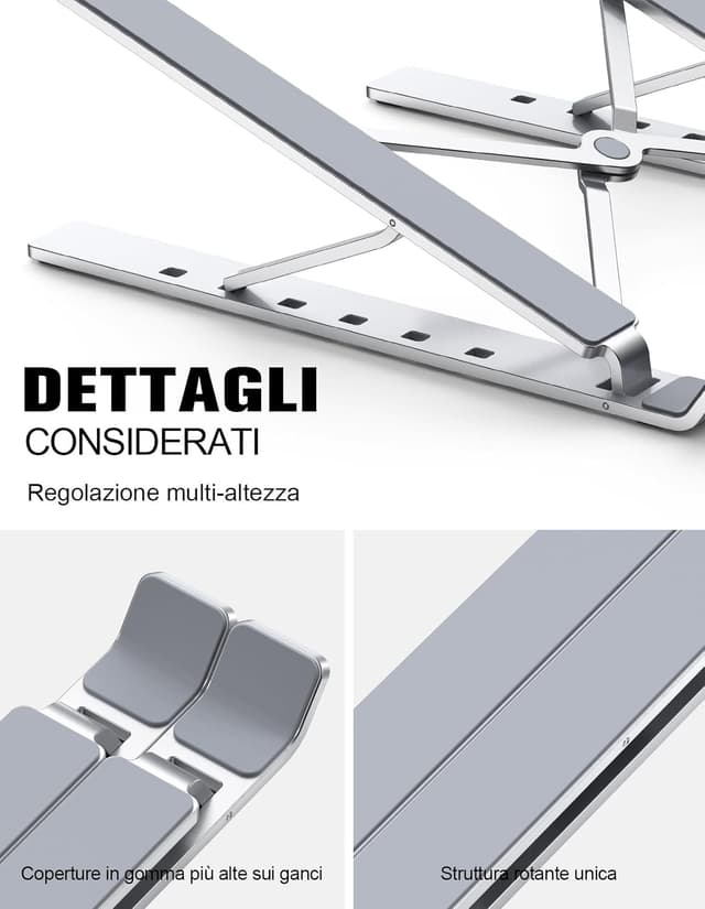 Thumbnail 4 de Babacom Supporto PC Portatile 5 livelli