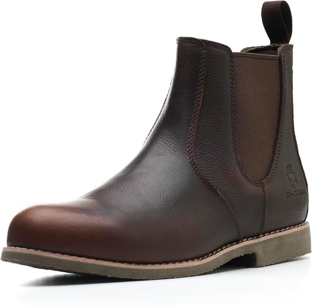 Detalle de SL-Saint Uomo SL-HERO stivali Chelsea in vera pelle di mucca, fatti a mano