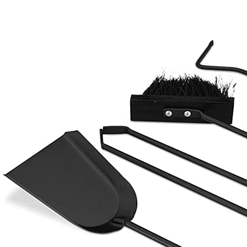 Thumbnail 6 de Relaxdays Juego de utensilios de chimenea, 5 piezas