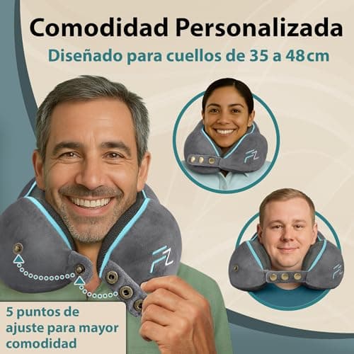 Thumbnail 1 de FLOWZOOM Comfy Almohada de viaje 360°