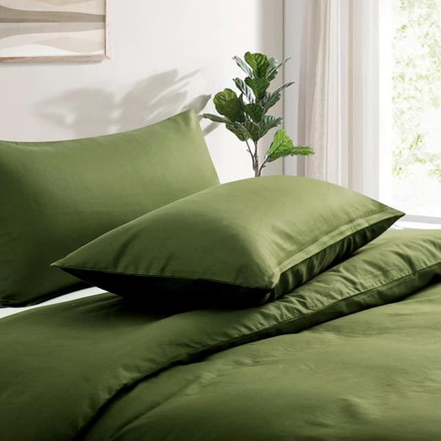 Detalle 2 de Aisbo Kissenbezug 40 x 80 Baumwolle 2er Set