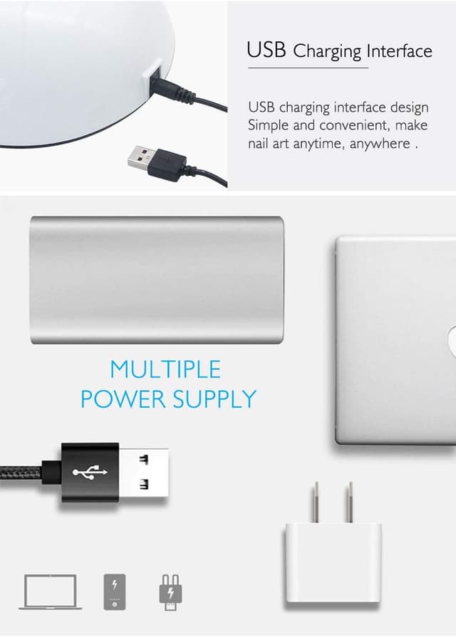 Thumbnail 4 de LED UV Nail Lamp 3-timer LED Nail Dryer 💅